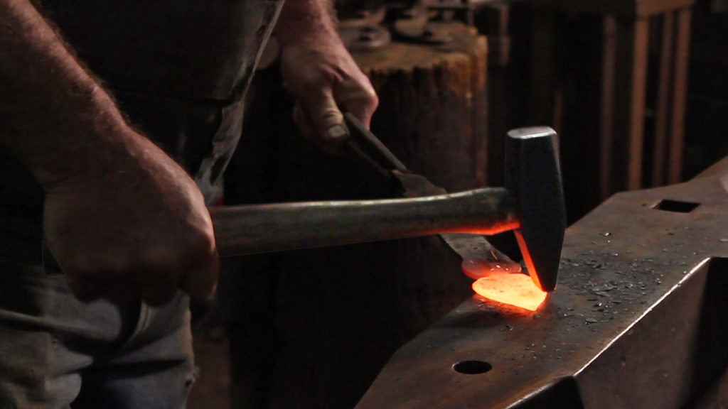 bighorn forge blacksmith pounding