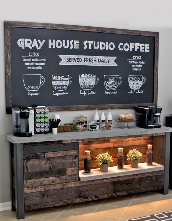 Java coffee station