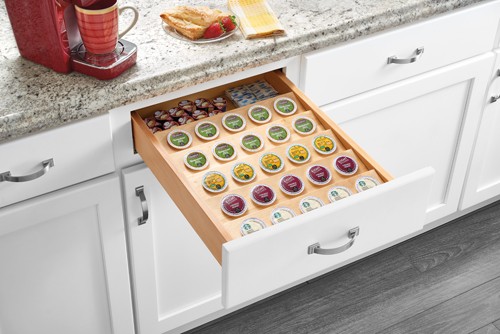 drawer insert organizer for k cups